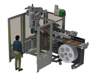 Automatic Snapring and Reinforcement Attaching module