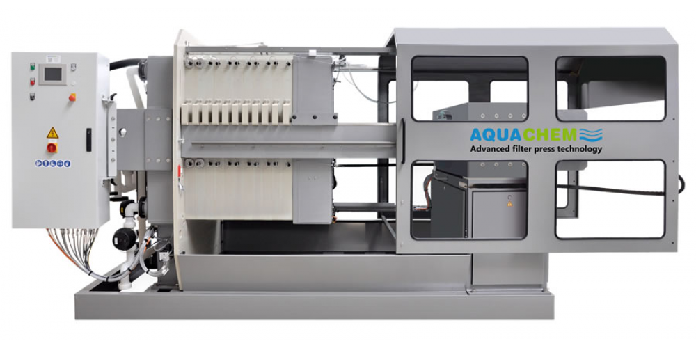 AF series - Fully automated filter press / AF-Serie - Vollautomatische Membranfilterpresse