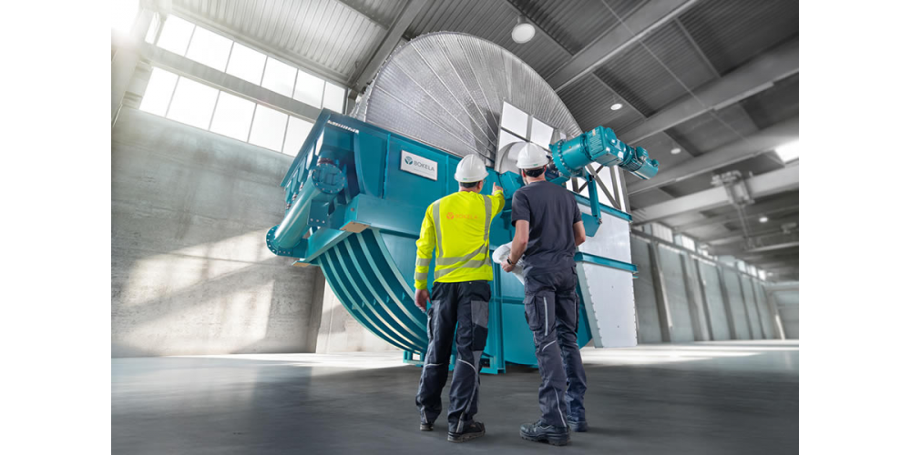 BoVac Disc XL352 – The world's largest vacuum disc filter