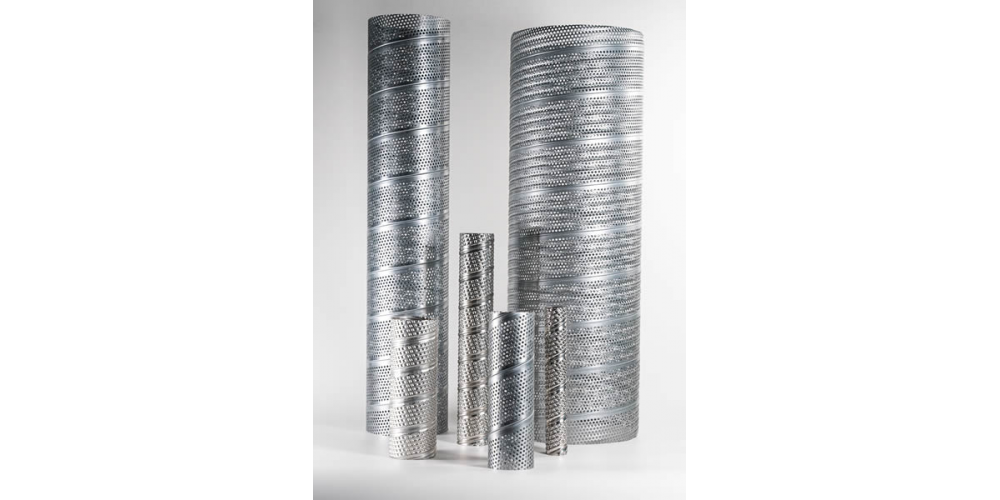 Spiral Perforated Metal Tubes