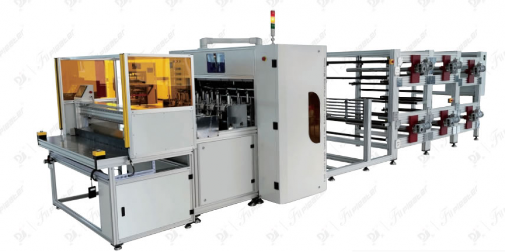 Model X300: Full auto CNC super high speed knife paper pleating production line