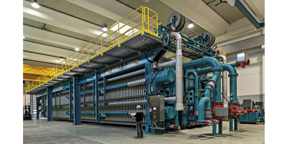 GHT5000F DOMINO Diemme® Filtration THE LARGEST FILTER PRESS IN THE WORLD