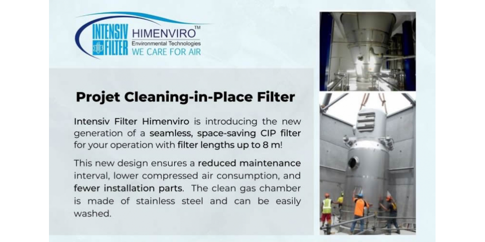 Project Cleaning-in-Place Filter