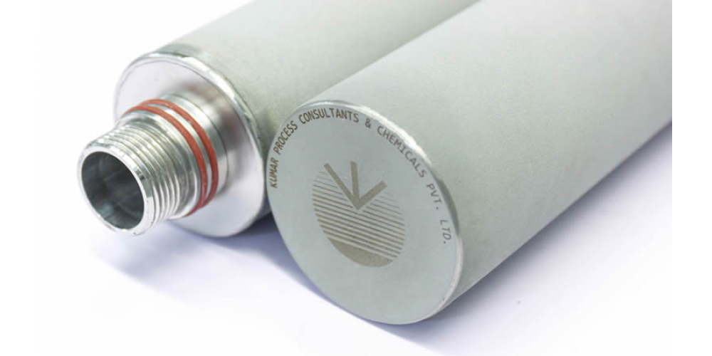 Customized Powder-Sintered filters with a wide range of MOCs