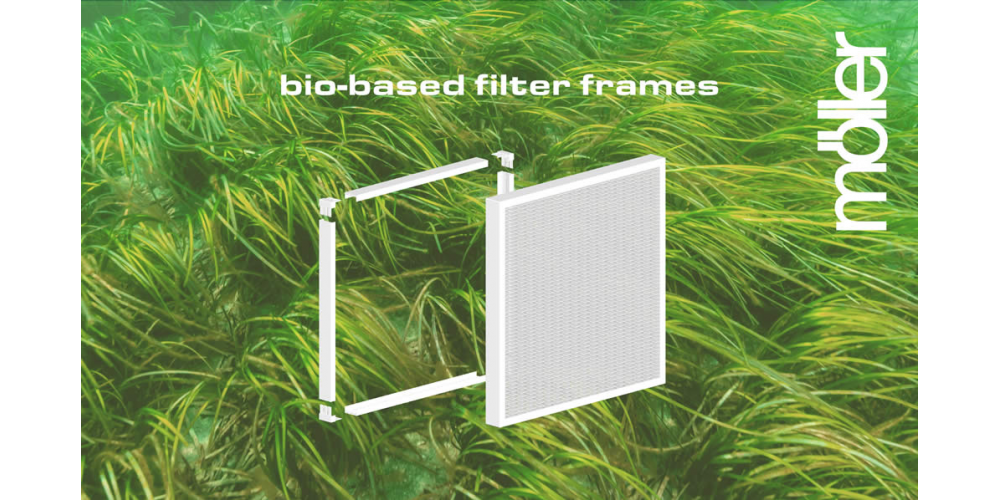 NEW innovative material - Sustainable bio-based filter frames