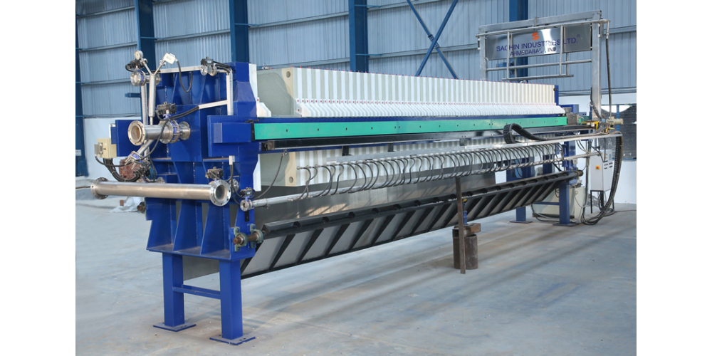 Fully Automatic AUTO CLOTH washing type PLC operated Membrane filter press