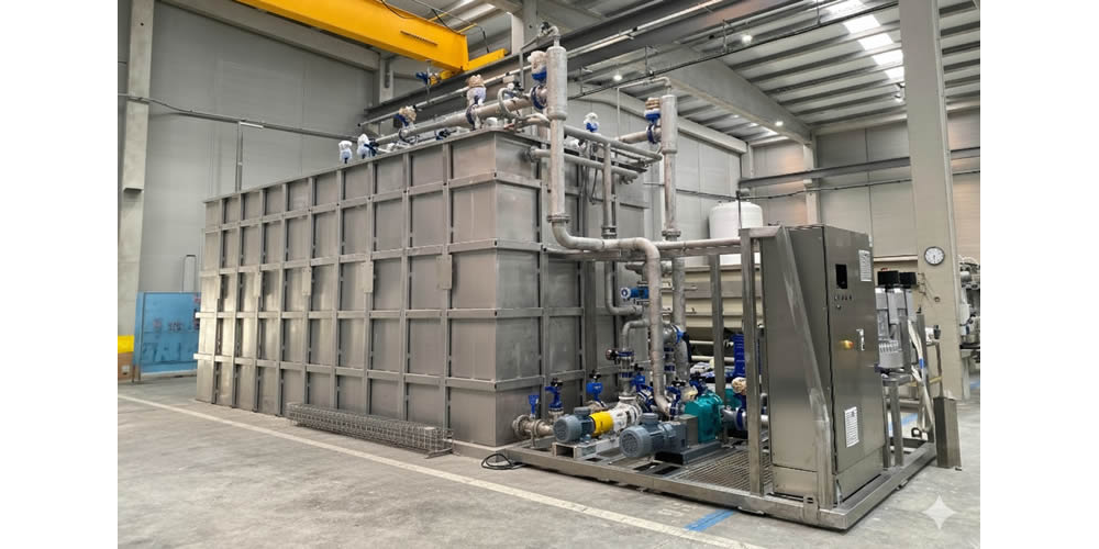 Fully-assembled, plug&play and modular membrane filtration station