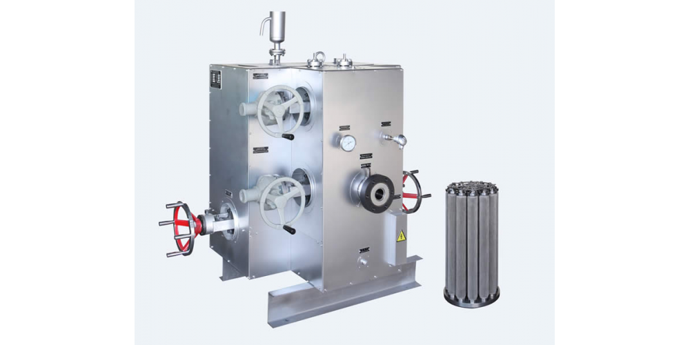 CPF-PT-D Series Vertical Melt Filter (Continual Change-over)